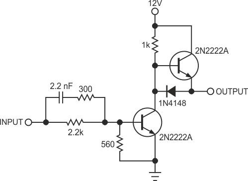 his buffer enhances speed at the PWM input of Figure 1's circuit.