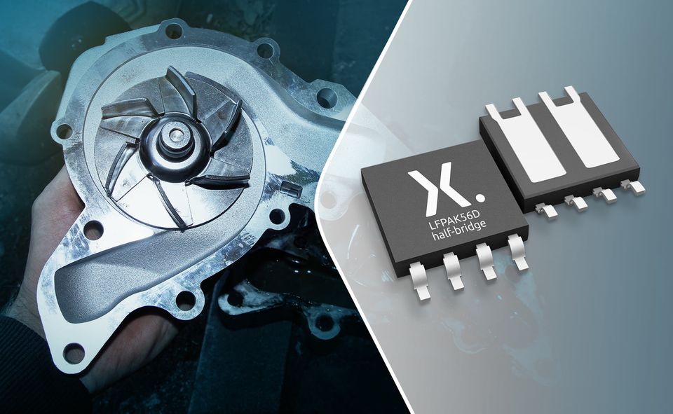 Nexperia расширяет семейство MOSFET полумостов LFPAK56D