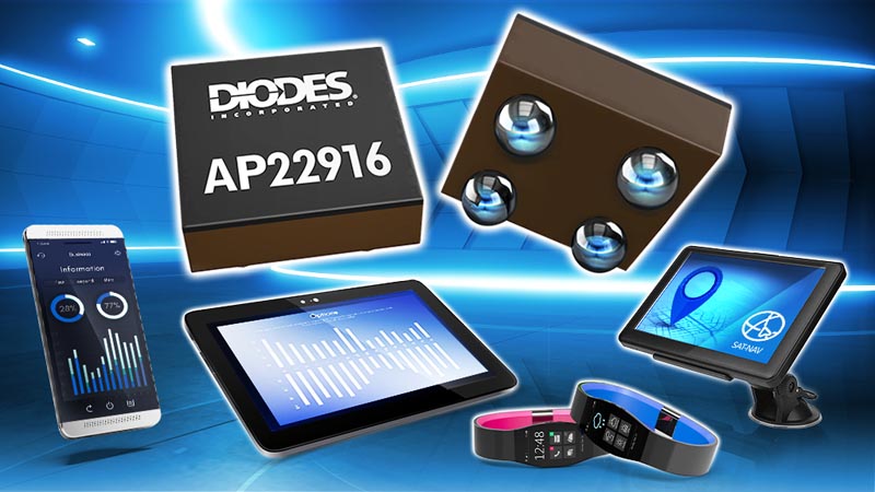 Diodes анонсировала новый 2-амперный коммутатор нагрузки