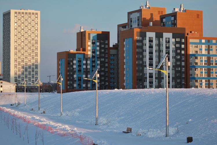 Один из парков Екатеринбурга осветили солнечной энергией