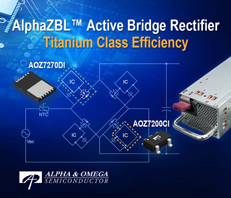 Alpha and Omega Semiconductor анонсировала новые решения для активного мостового выпрямления