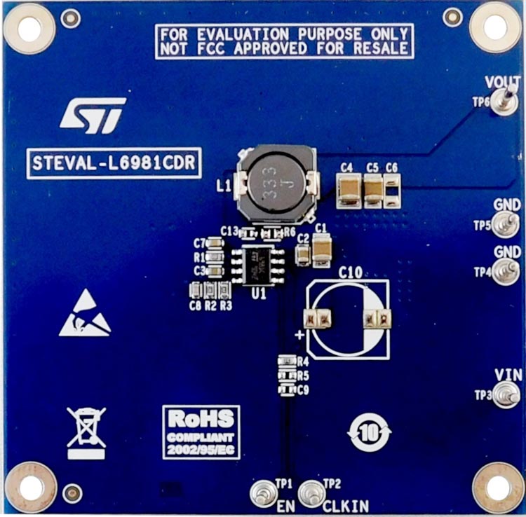 Оценочная плата STEVAL-L6981CDR