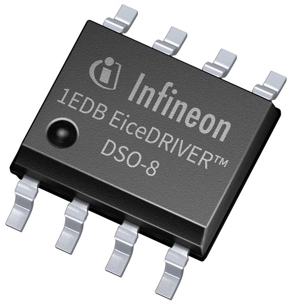 Infineon расширяет семейство одноканальных драйверов затворов новыми микросхемами с интегрированной изоляцией