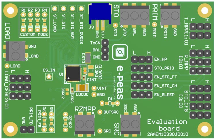 Evaluation Board for the AEM30330 PMIC