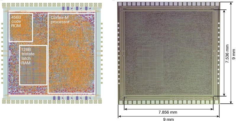 ARM разработала первый 32-битный пластиковый микроконтроллер с архитектурой M0+