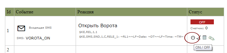 Управление MP718m Laurent-5G по SMS с обратной связью