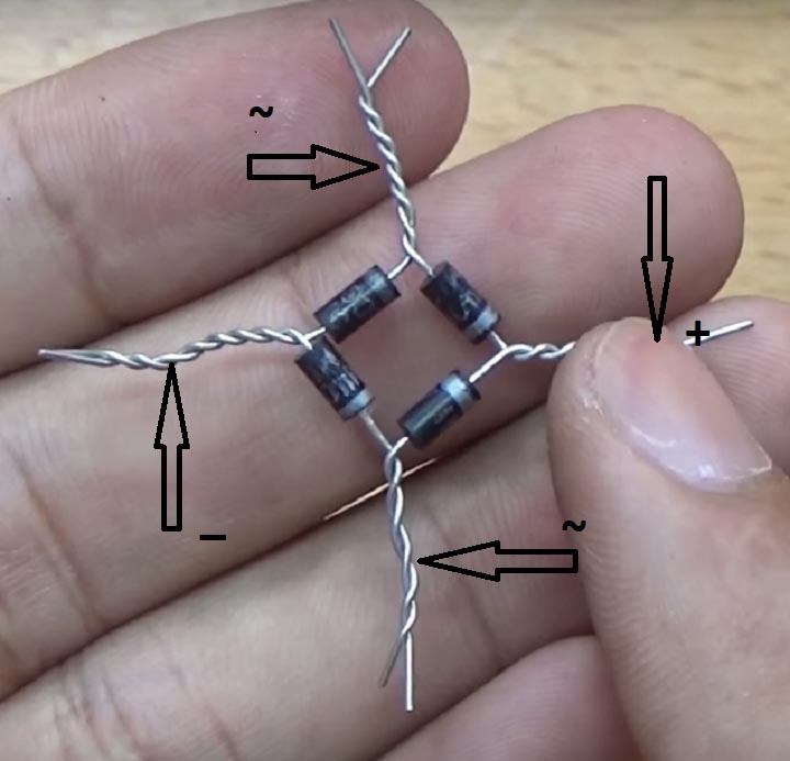 Diode bridge