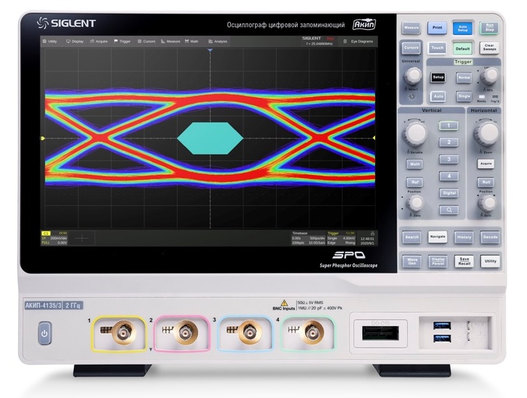 АКИП представляет новую серию цифровых осциллографов с полосой пропускания 2 ГГц
