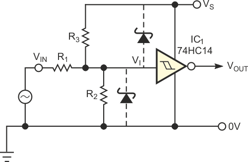 Eliminating the input capacitor avoids problems with asymmetrical input waveforms.