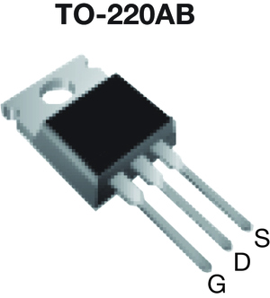 Datasheet Vishay IRLZ44PBFF-BE3