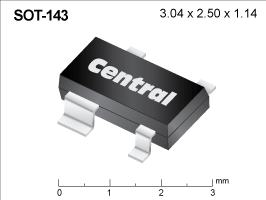 Datasheet Central Semiconductor CMFBR-6F TR