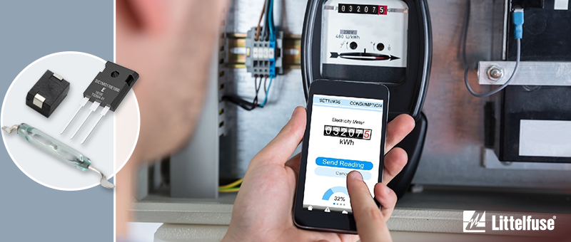 Проектируем счетчики электроэнергии, газа и воды категории Smart Meters на базе решений Littelfuse