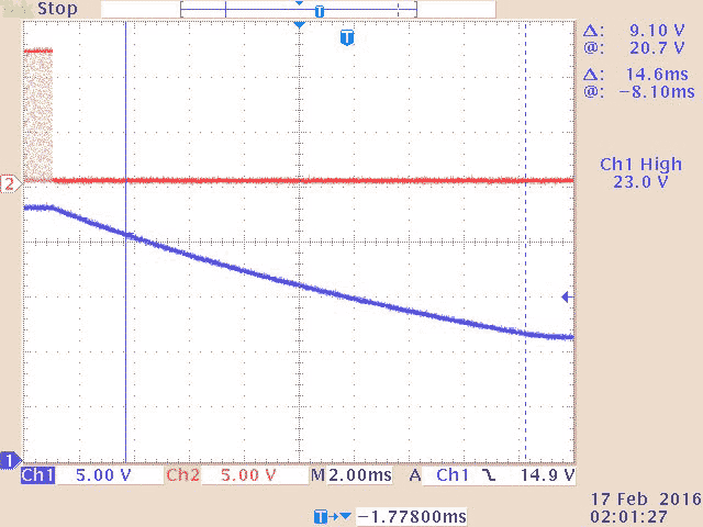 Power-Down Timing - RESET Switching from High to Low.