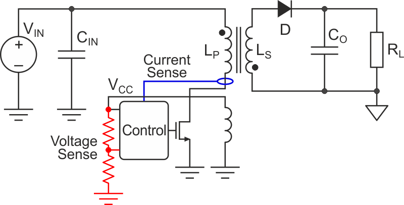 Primary-Side Regulation Circuit Schematic.