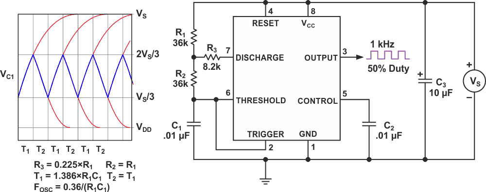 New «three resistor» topology.