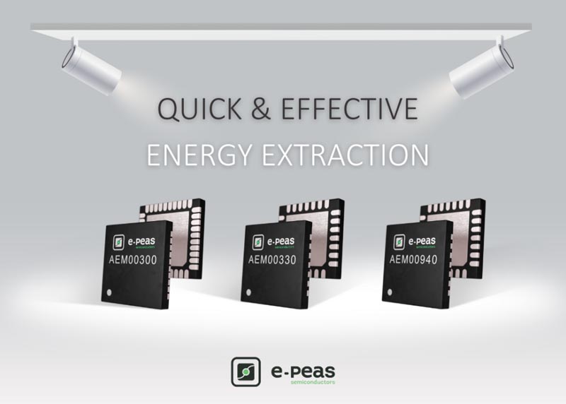 E-PEAS Unveils Constant Voltage PMICs Intermittent