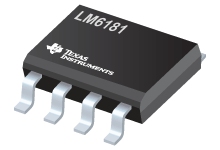 Datasheet Texas Instruments LM6181IM-8/NOPB