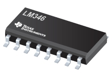 Datasheet Texas Instruments LM346MX/NOPB