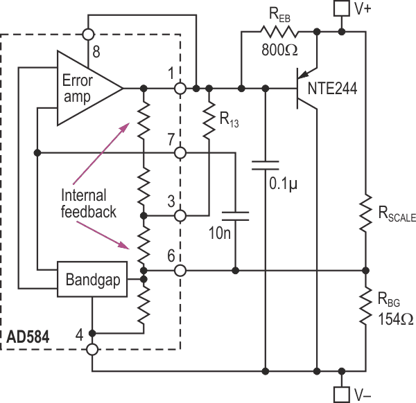 High-power shunt regulator.