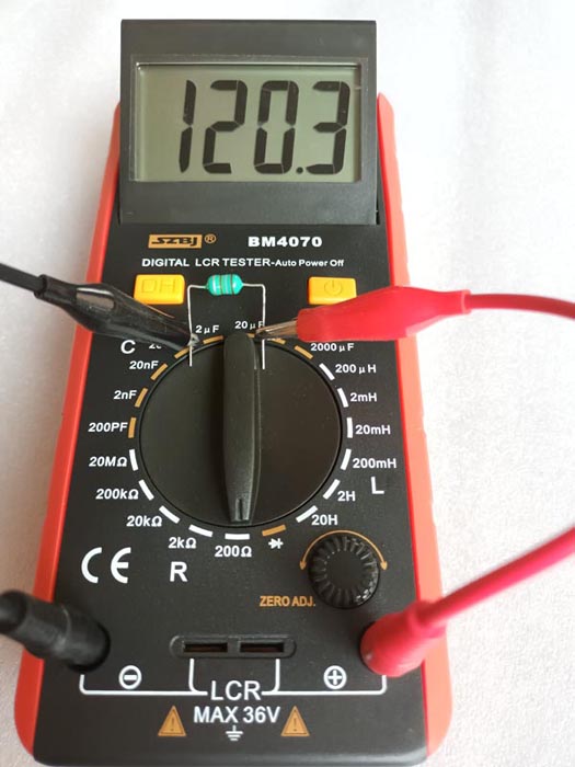 RS of the inductor.