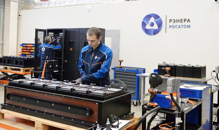 Росатом открыл в Москве новое производство накопителей энергии