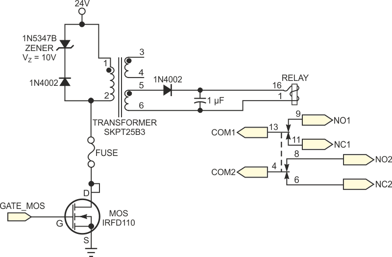 You can improve the reliability of an electronic-control output by using an oscillating, instead of steady-state, signal to represent a logic-high state.