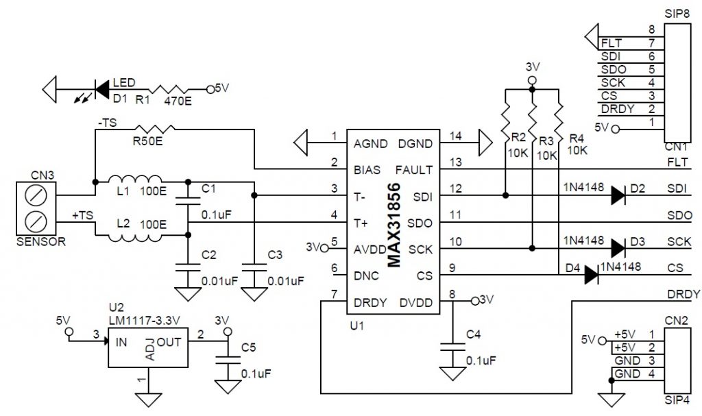 Circuit of the Amplifier.