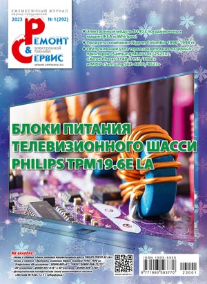 Вышел журнал Ремонт Сервис 01 2023