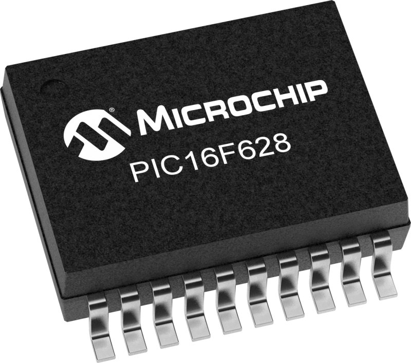 Datasheet Microchip PIC16LF627-04/P