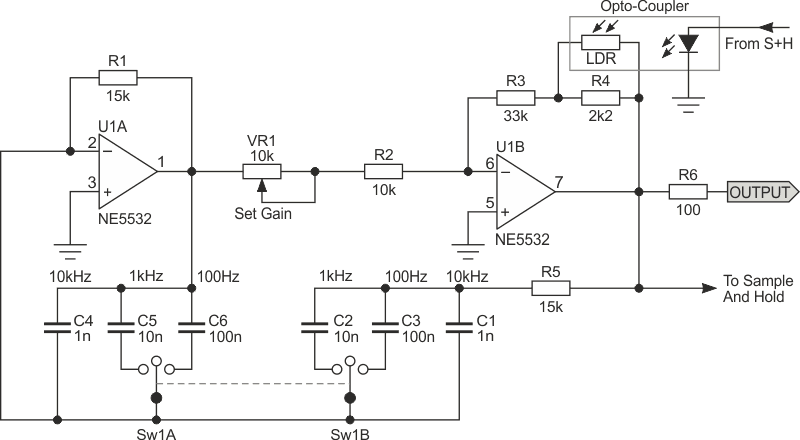 Oscillator schematic.