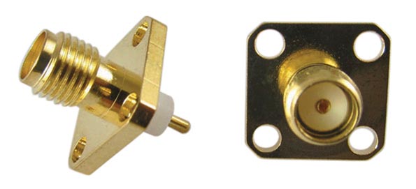 The SMA connector is one of the most common connector types used for RF/microwave applications.