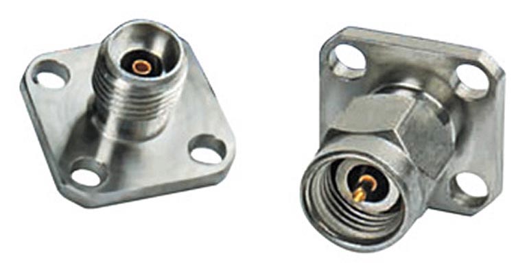 2.92-mm connectors can be used at frequencies as high as 40 GHz.