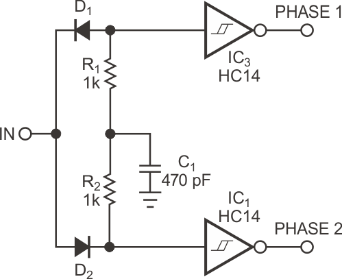 Circuit precludes common-mode conduction