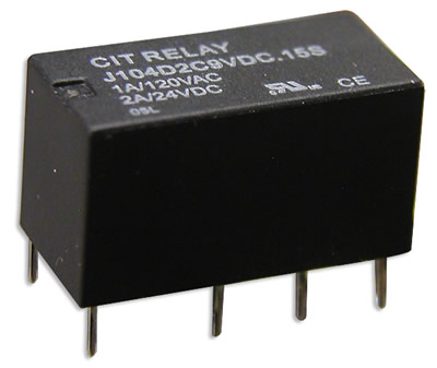 Datasheet CIT Relay & Switch J104D2C12VDC.36S