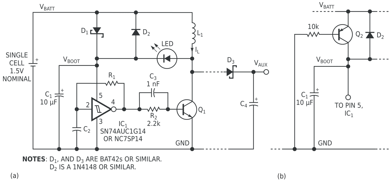 Light white LED half cell