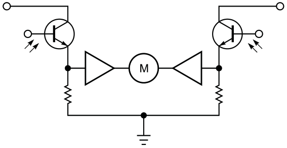 This circuit is the same as that in Figure 4; the value of the resistors depends on the parts you use.