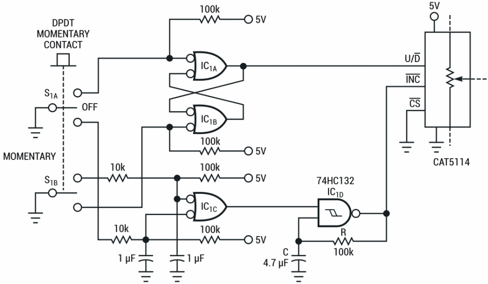 This is the original circuit, as published in Reference 1.