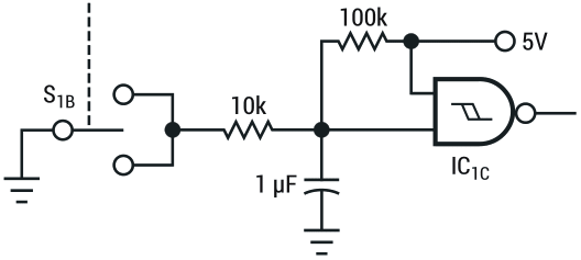 You can simplify the oscillator-enable structure, as shown.