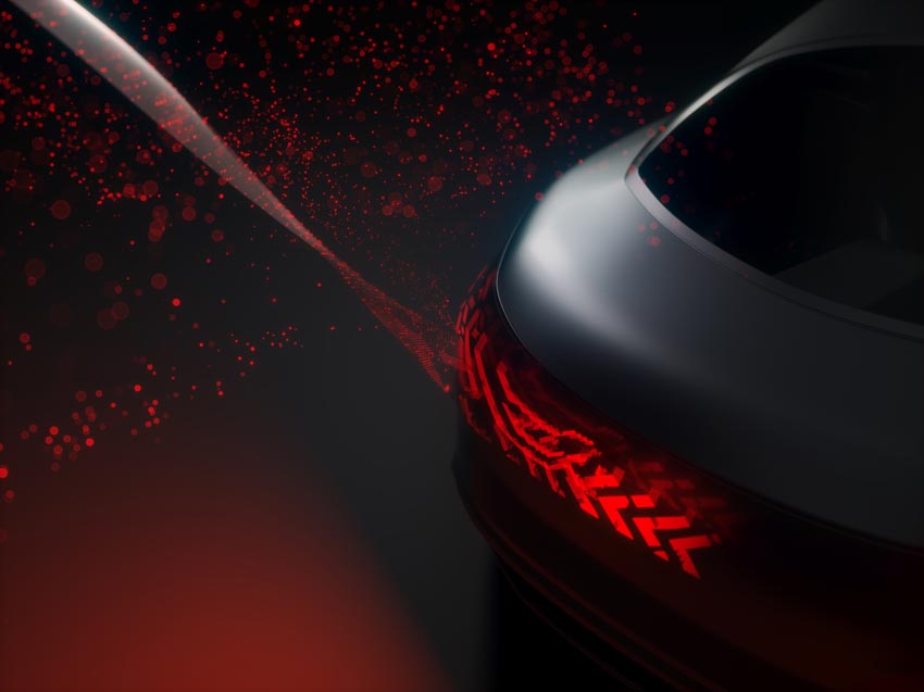 «Light out of nowhere»: New ALIYOS LED-on-foil technology from ams OSRAM creates unprecedented effects in automotive lighting
