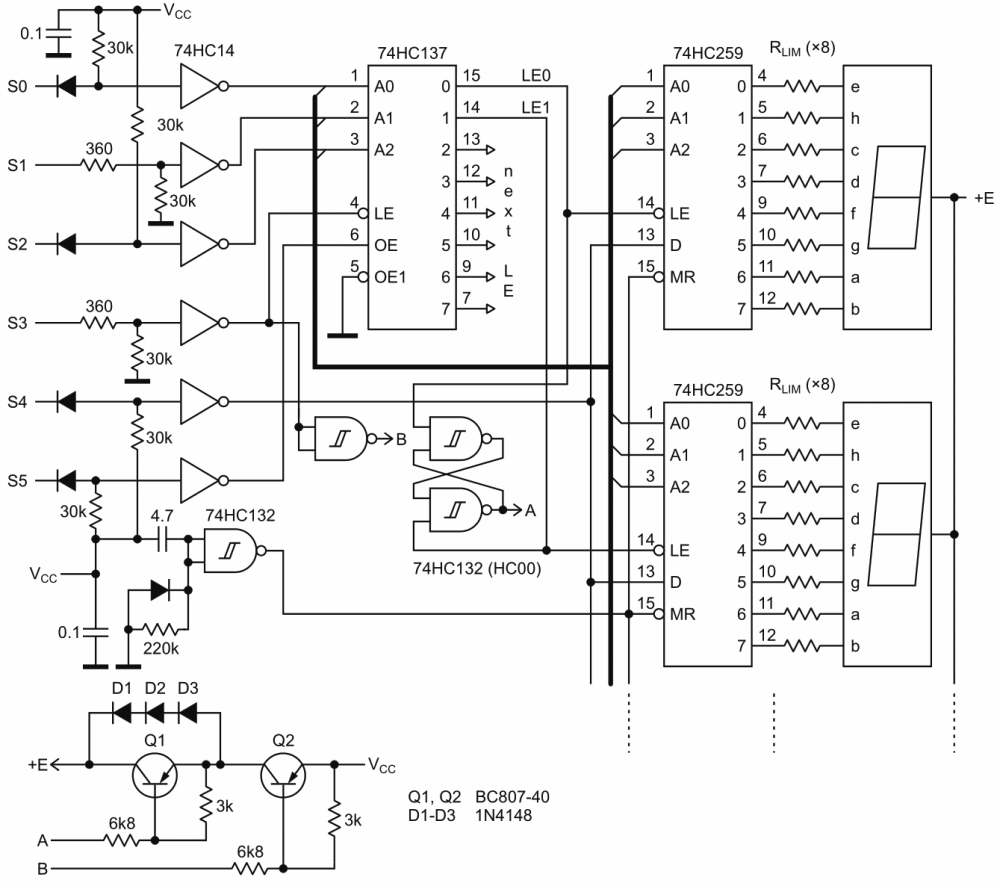 Upgraded simple LED display that preserves the same interface but adds more functions.