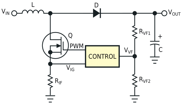 Use microcontroller design boost converter