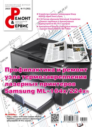 Вышел журнал Ремонт Сервис 11 2023