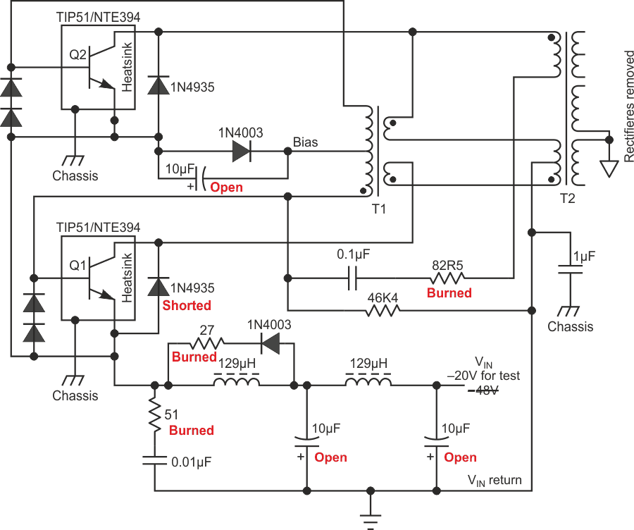 The circuit is deceptively simple. What could go wrong with this?