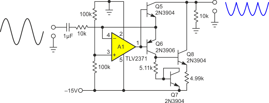 A bit of rearranging and a change of supply polarity produces a negative output.