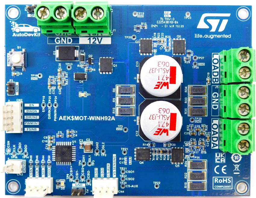 AEK-MOT-WINH92 evaluation board