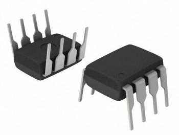 8-bit microcontroller implements digital lowpass filter