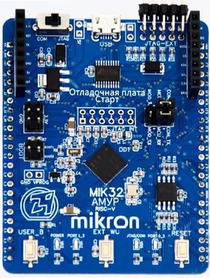 Амур Микрона среде Arduino IDE Элрон