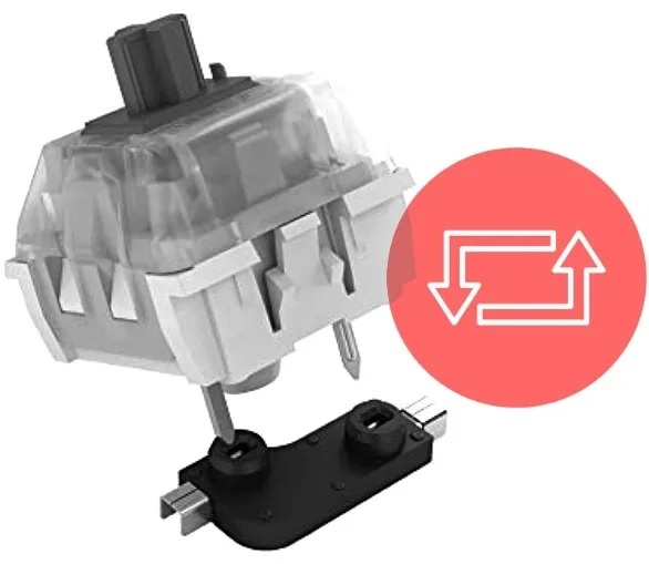 In hot swapping, a circuit is taken out and its replacement is plugged in.