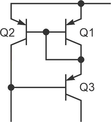 The Wilson mirror improves accuracy despite Early-effect by adding Q3.