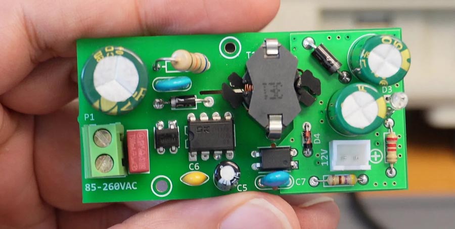 Печатная плата в сборе.